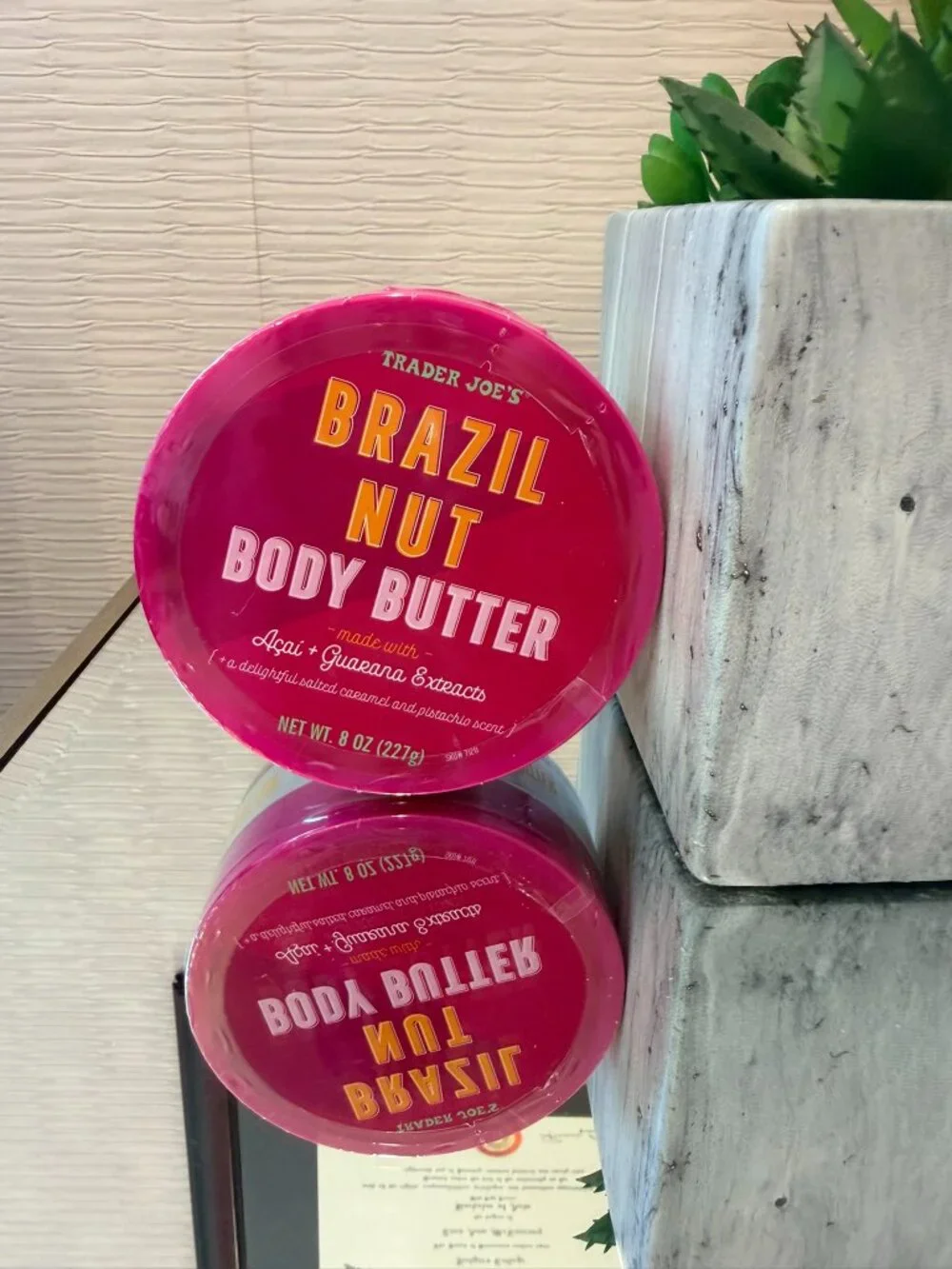 Trader Joes Brazil Nut Body Butter Brand New Sealed Container Limited
